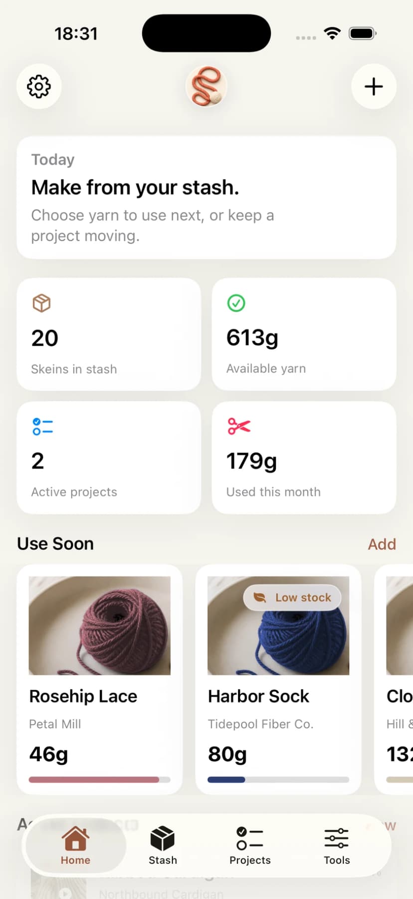 Your making, at a glance