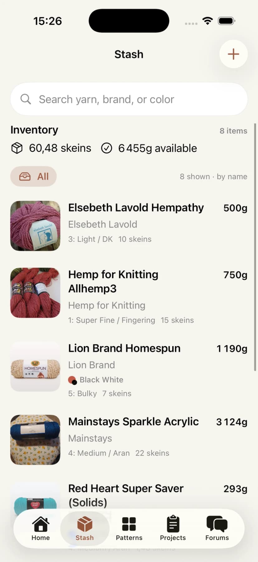 Know what’s in your stash